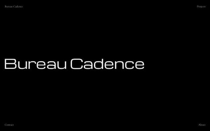 Bureaucadence website preview