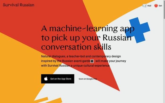 Survivalrussian website preview