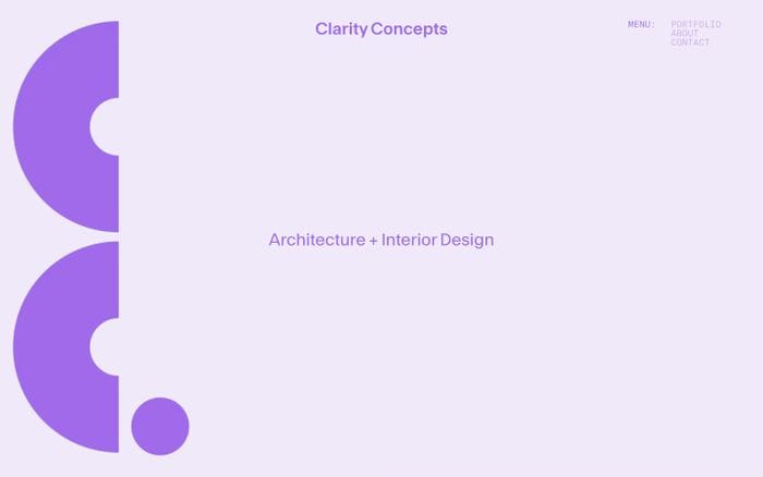 Clarity Concepts website preview
