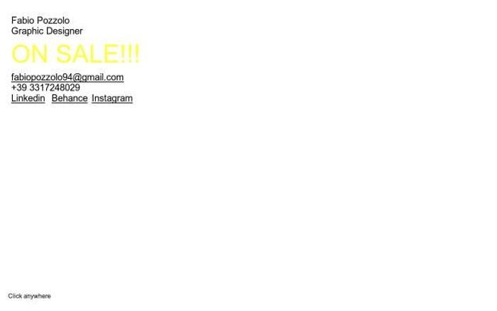 Fabiopozzolo website preview