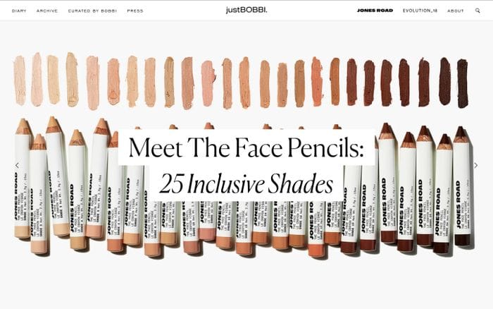 justBOBBI website preview