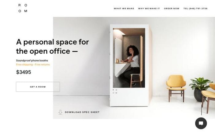 Getroom website preview
