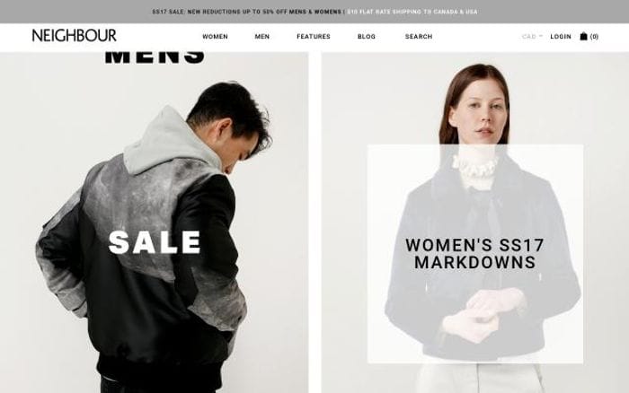 Shopneighbour website preview