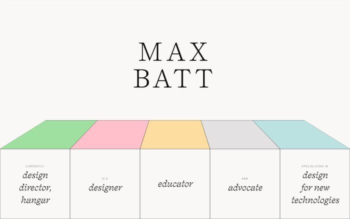 Max Batt website preview