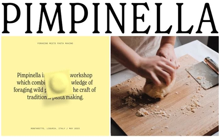 Pimpinella website preview