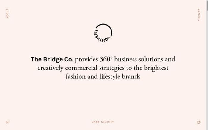 Thebridgeco website preview