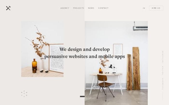 Agence-belle-epoque website preview