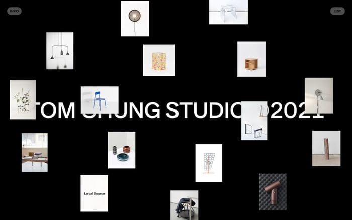 Tom Chung Studio website preview