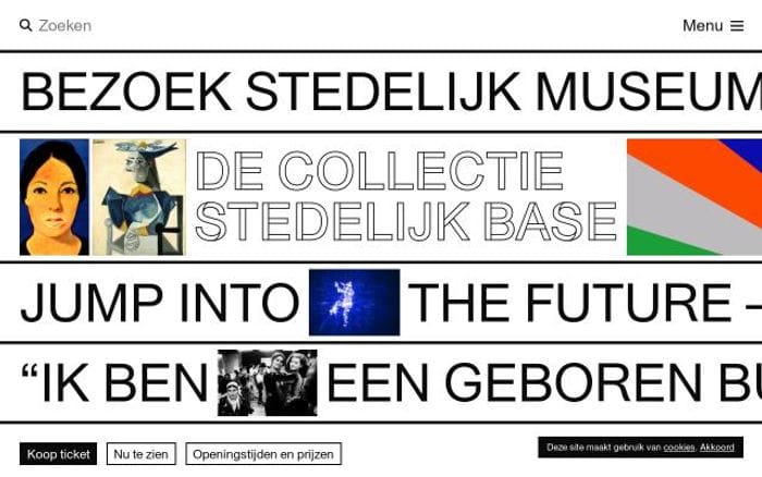Stedelijk website preview
