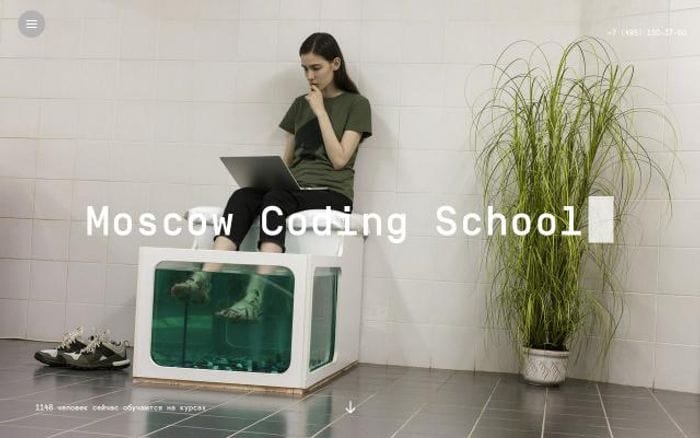 Moscoding website preview