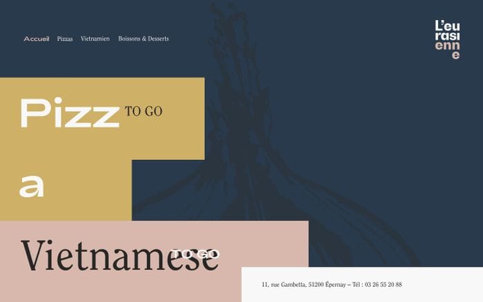 L'eurasienne Accueil - L'eurasienne website preview