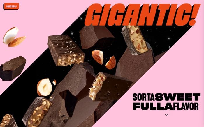 Gigantic website preview