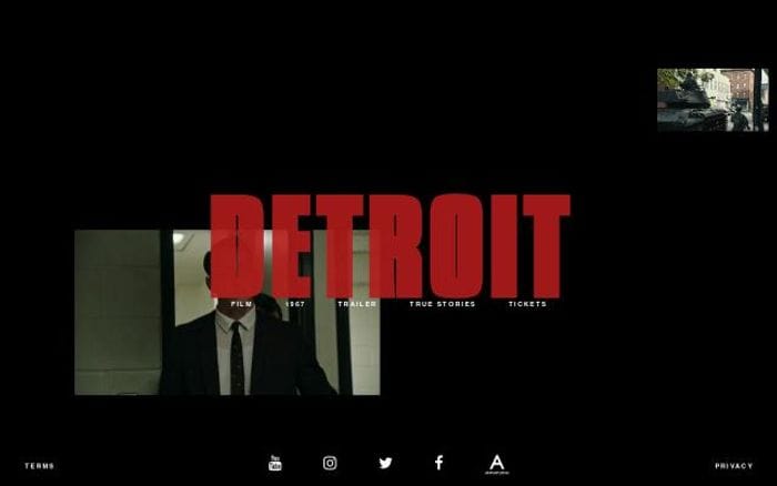 Detroit website preview