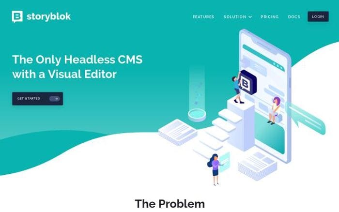 Storyblok website preview