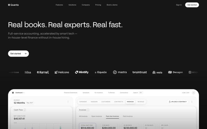 Quanta website preview