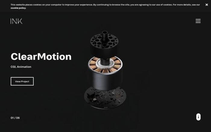 Weareink website preview