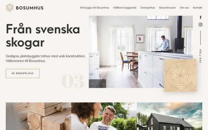 Bosumhus website preview