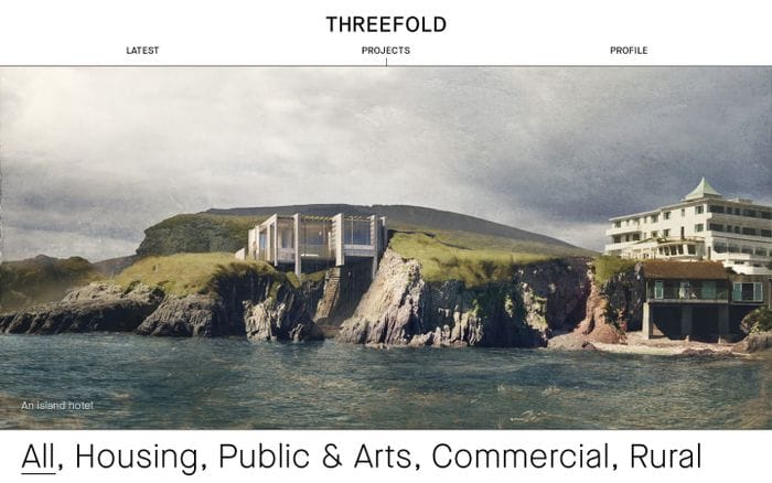 Projects | Threefold Architects — Innovative, exciting, contemporary architecture that delights visually and experientially website preview