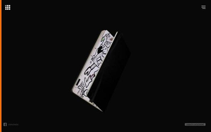 Epicmoleskine website preview