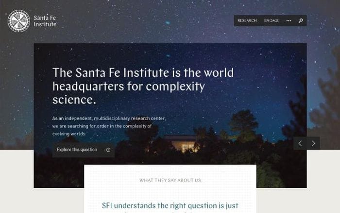 Santafe website preview