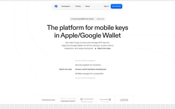 AccessGrid website preview