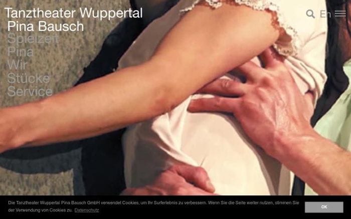 Pina-bausch website preview