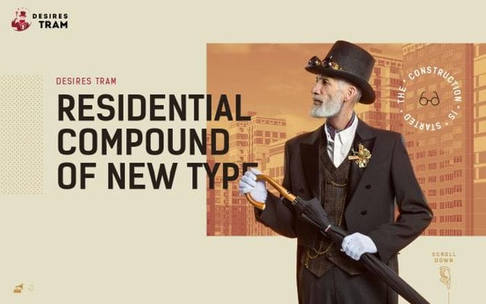 Tram-house website preview