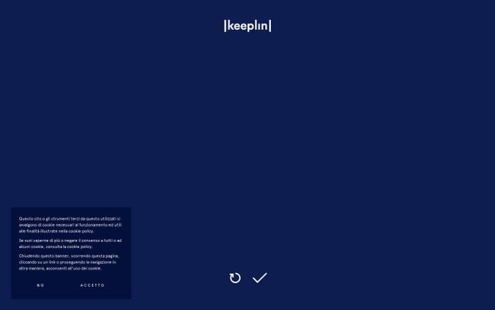 Keeplin | Nice to meet blu website preview