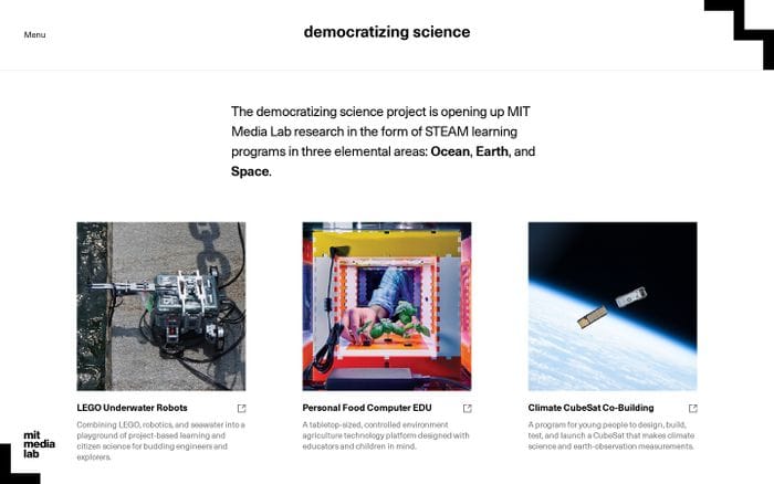 elements website preview
