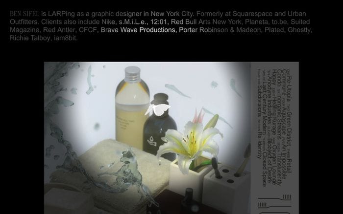 Ben Sifel website preview