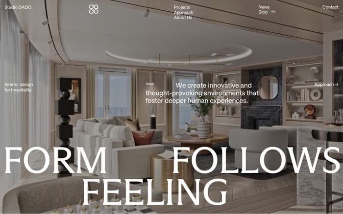 Studio Dado website preview