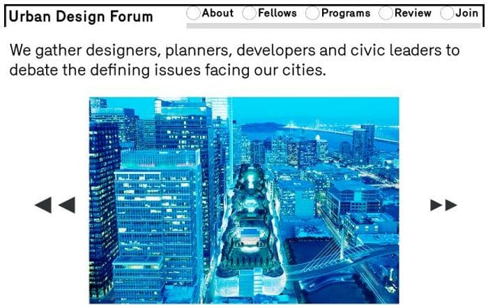 Urbandesignforum website preview