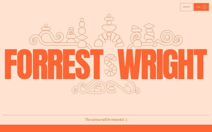Forrest Wright website preview
