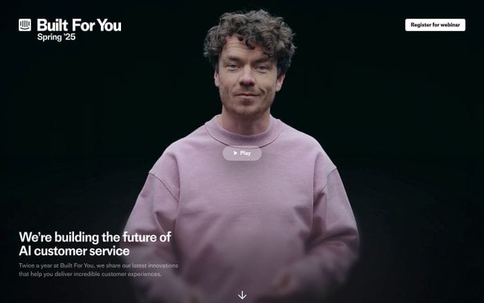 Built For You website preview
