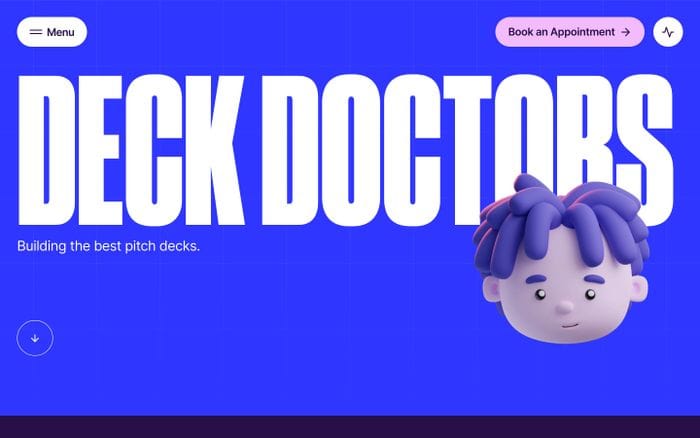 Deck Doctors website preview
