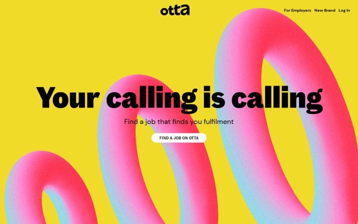 Otta website preview