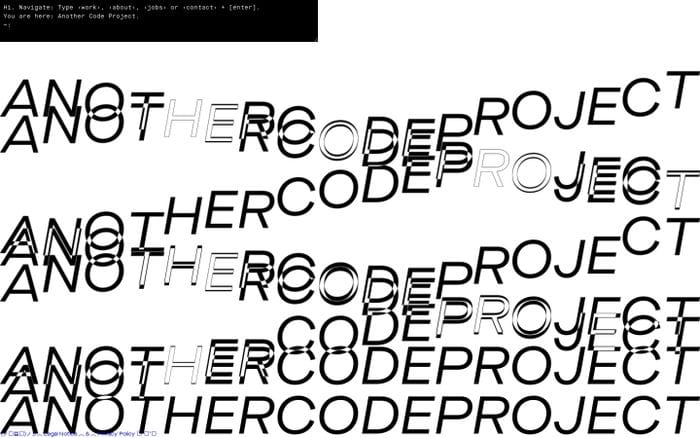 Another Code Project website preview