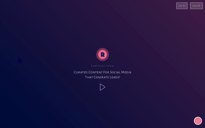 Refr website preview