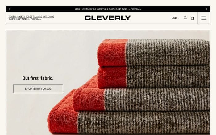 Cleverly website preview