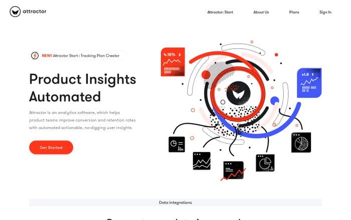 Attractor AI website preview