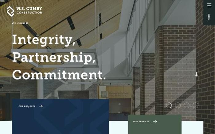 Cumby website preview