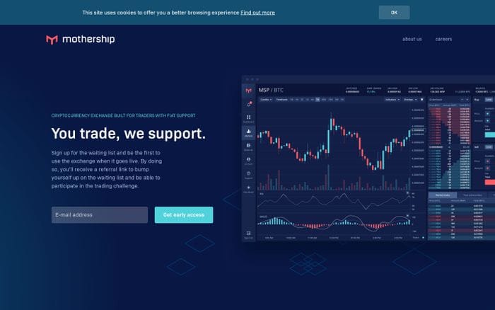 Mothership website preview