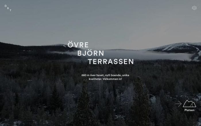 Ovrebjornterrassen website preview