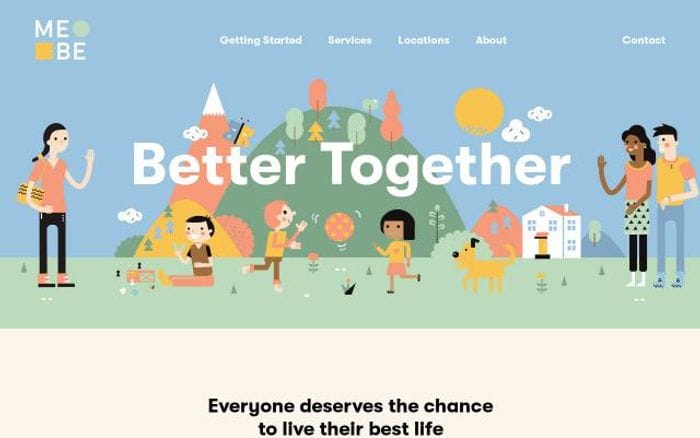 Mebefamily website preview