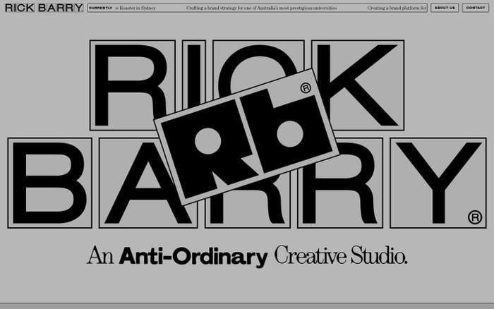 Rick Barry website preview