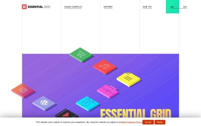 Themepunch website preview