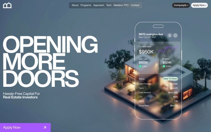 Battalion website preview