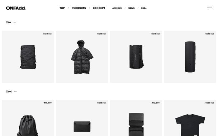 ONFAdd website preview