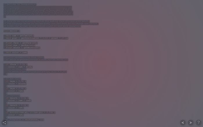 Shaderbooth website preview