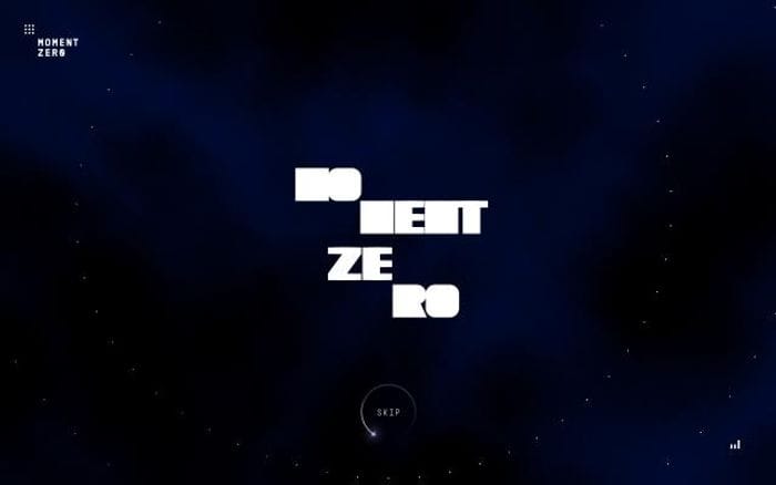 Moment-zero website preview